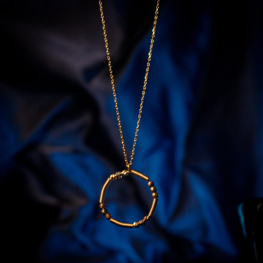 Infinity Round Necklace